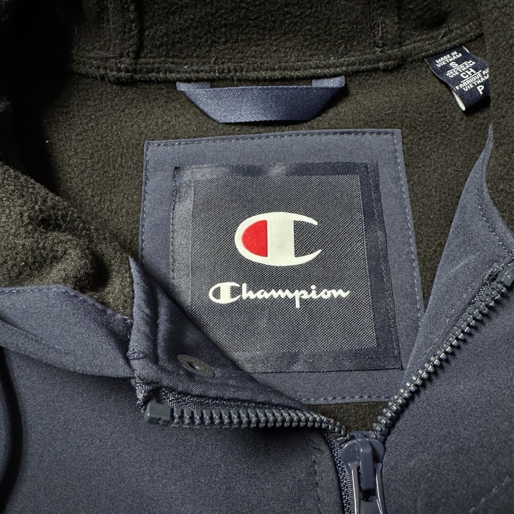 NWT Champion Hooded Jacket Performance Water Wind Resistant Mens Small $178 MSRP - Picture 3 of 14
